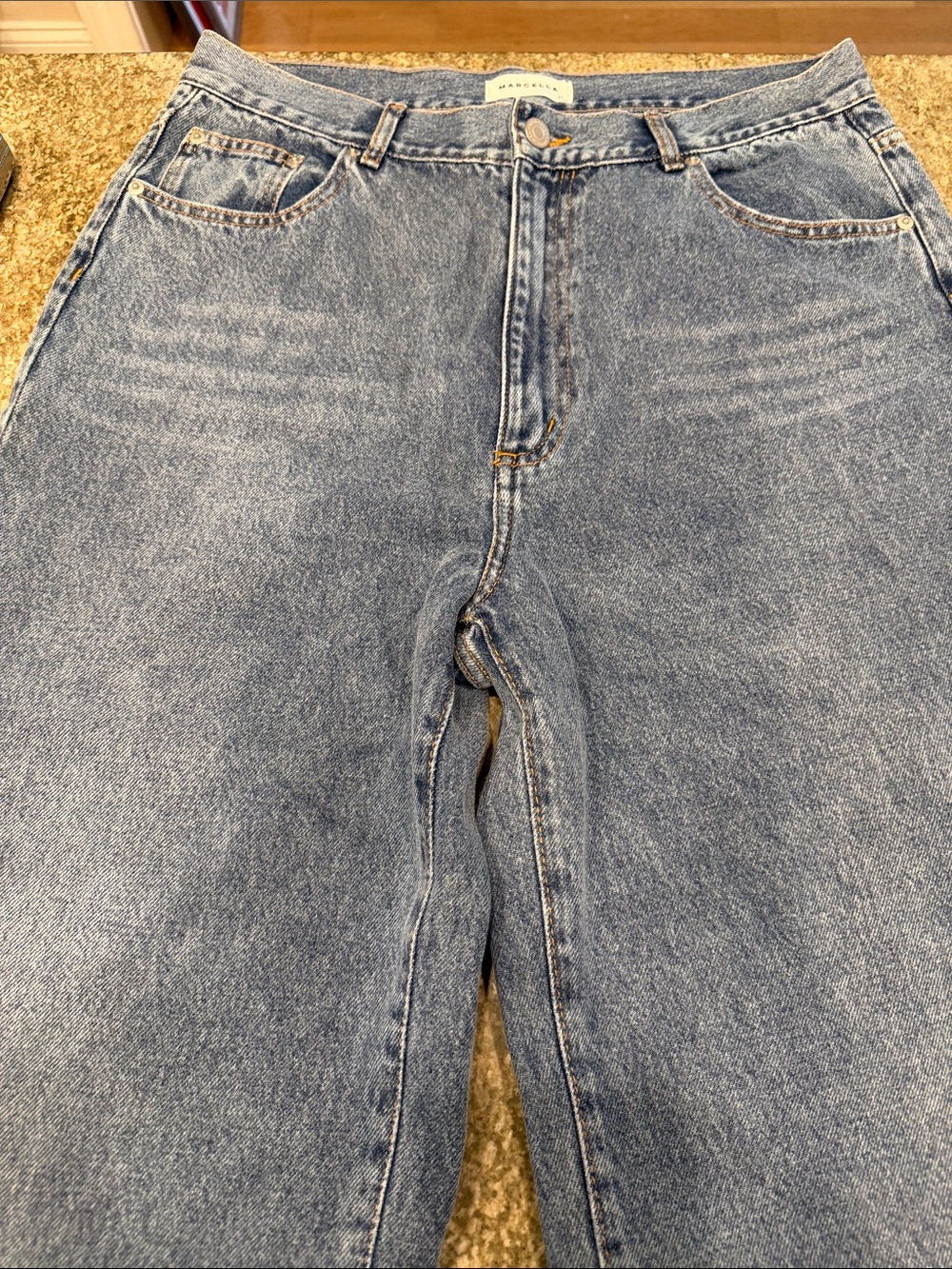 MarcellaNYC High Rise Wide Leg Jean Size 31